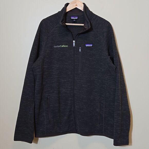 Patagonia Men's Better Sweater Fleece Jacket Size XL Full Zip Company Logo - Picture 1 of 15